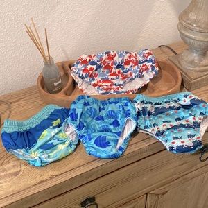 Boys Reusable Swim Diapers Lot